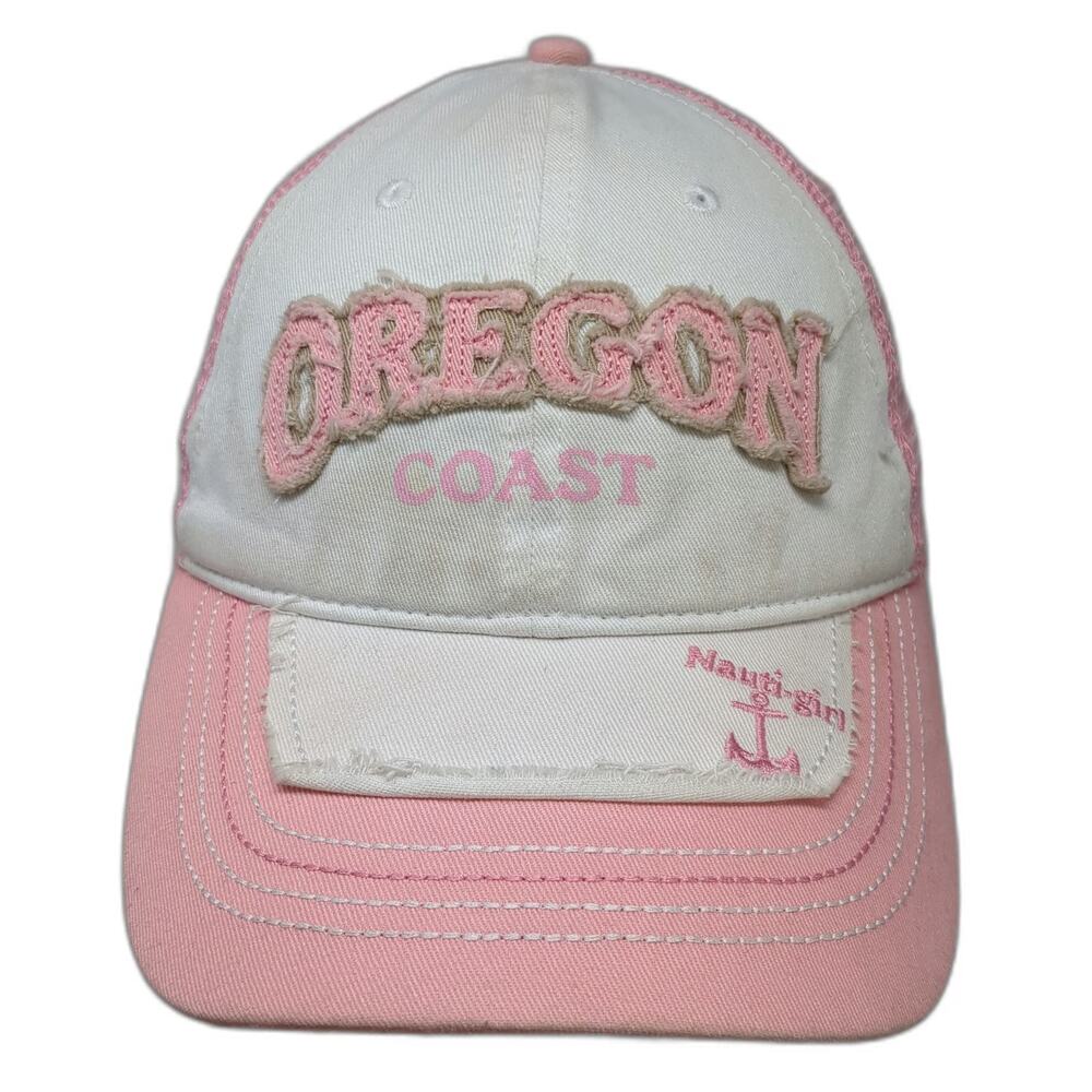 Triangle Sport Headwear Pink Baseball Cap One Size Oregon Coast Mesh Anchor Hat